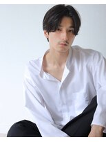 ユニカ バイ ベル 吉祥寺(unica by Belle)&nbsp;men'shair/センターパート/ニュアンスパーマ/韓国風スタイル