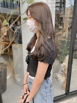 ヘアー アイス ルーチェ(HAIR ICI LUCE)&nbsp;ブリーチなしダブルケアカラーベージュ/落合