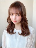 イメチェン/チェリーブラウン/フェミニン/モード/ダークアッシュ