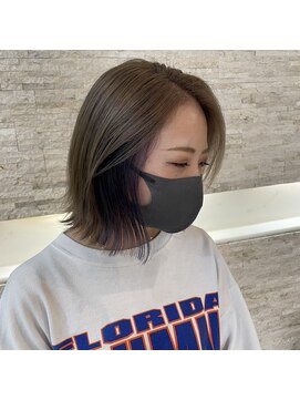 ウェーブス 大宮門街店(wave's) ミルクティ×インナーラベンダー Wave's大宮門街 唯