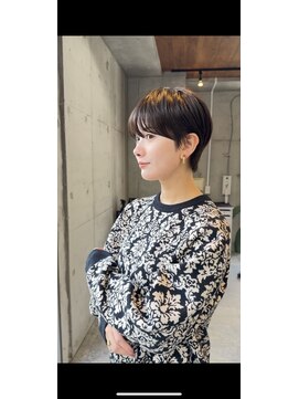 ハルキミナト ジャパン トウキョウ(HARUKI MINATO japan TOKYO) ハンサムショート/前髪あり/20代/30代