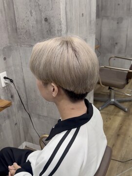 メンズアンダーバーホワイト 南海難波店(Men's _WHITE) ハイトーンホワイトベージュ