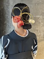 ハマモト&nbsp;卒業式ヘアセット。