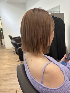 ジエクト ヴィシア(The Ect VIXIA) ヘイリーボブ 切りっぱなし ハイトーンボブ タッセルボブ