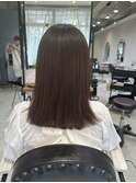 切りっぱなしスタイル×髪質改善
