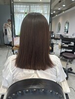 サンクチュアリー ウィズ コネクト(Sanctuary with connect) 切りっぱなしスタイル×髪質改善