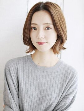 ナル 白山神社参道通り店(nalu) 大人可愛いふんわりトップのエギョモリスタイル