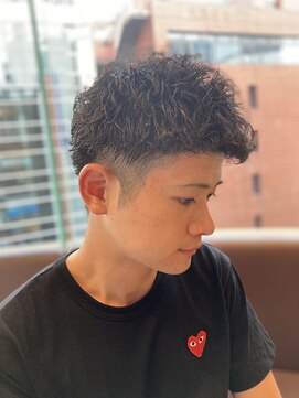 アロマ ヘアルーム 池袋店(AROMA hair room) プードルパーマ×刈り上げ×ツーブロック