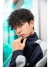 【メンズ】カット+クレンジングorミントシャンプー＋まゆ毛カット￥4300