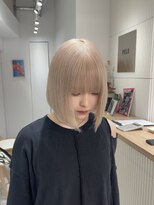 ペレ 渋谷(PELE)&nbsp;前髪/アンブレラカラー/こなれミディ/イメチェン/ウェーブパーマ