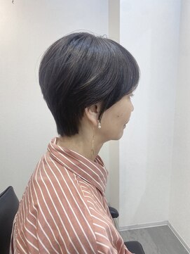 コニー アンド リリー(conne&riri) 【お客様スタイル】ダークグレージュ×ショートヘア