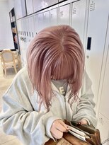 ゼスト パーク(ZEST PARK)&nbsp;ピンクカラー/ピンクベージュ/レイヤーカット/髪質改善