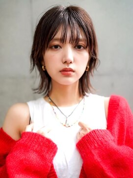 ギークス(GEEKS) 【GEEKS渋谷】ネオウルフ/冬カラー/モーヴカラー/レイヤー/小顔