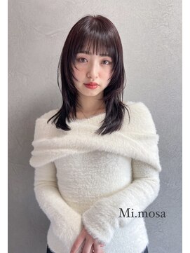 ミモザ(Mi.mosa) 大野城/春日/春日原/レイヤー/顔まわりカット/20代/30代/40代