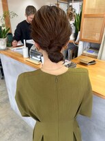 ケノミカ(KENOMIKA.) ヘアセット/どの年代にもオススメ/お呼ばれアレンジ