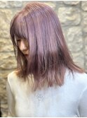 切りっぱなしロブ_ピンクパール