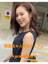 グランジュテ(grandjute) イルミナカラー 縮毛矯正 トリートメント ヘッドスパ 韓国