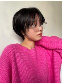 シンプルなのに洗練された透明感カラー／髪質改善トリートメント