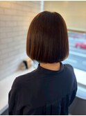 ふわっとシルエットにこだわったボブスタイル