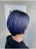 グラデーションカラー×ネイビーブルー×ブルーブラック