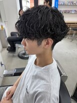 ロンド ローガン 名駅(Lond LOGAN)&nbsp;【Lond LOGAN亀井】名古屋メンズパーマ　ツイストスパイラル眉毛