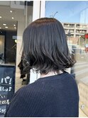 【江添茉友】ブルーアッシュ/レイヤーボブ