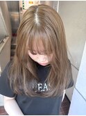 ブリーチなしヘーゼルベージュ