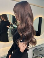 ラピステン 福岡天神 大名店(Lapis) ココアブラウン/グレージュ/ブリーチなしダブルカラー/髪質改善