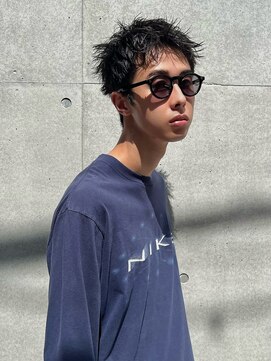 ヒュージ 表参道(huge) シャドウパーマ /フェザーショート /刈り上げないショート