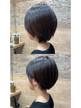 アンリオ ティエラ(an rio TIERRA) 大人ショート　丸みショート　前髪あり