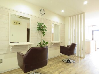 ヘアサロン ベル(hair salon BeL)の写真/【西区/城山下代】カウンセリングから仕上げまでマンツーマン対応!初めての方も気軽にお越しください♪