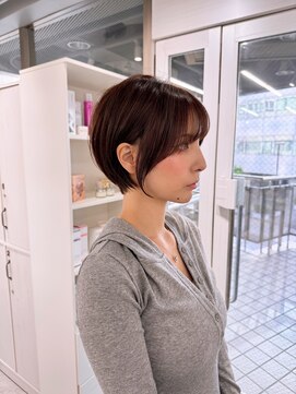 シー 柏(sii.) ショートボブ/ショートカット/丸みショート/柏