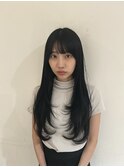 【ma'am Zee SHINOHARA】ブルーブラック×レイヤーカット