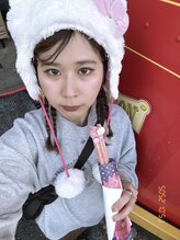 《stylist 永嶋　芽衣》くせを活かしたスタイル、暖色系カラー得意です♪