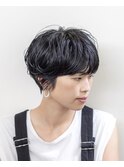 マッシュショート#パーマ#ベリーショート#黒髪#浜松#浜北#磐田