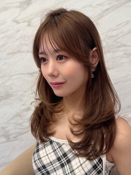 ロンド フィーユ(Lond fille) ◇韓国顔周りハイレイヤーカットミディアムレイヤーカット銀座