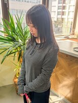 クリック(Click) 着物ヘア/大人ガーリー/ダークアッシュ/似合わせカット/小倉