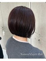 シエル ドゥ サワ(ciel de SAWA)&nbsp;ナチュラルレイヤーボブ×ツヤ感カラー