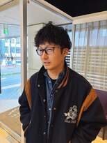 ソワンドゥ ブレス カルム 西中島店(soin de brace calme)&nbsp;メンズパーマ×無造作パーマ