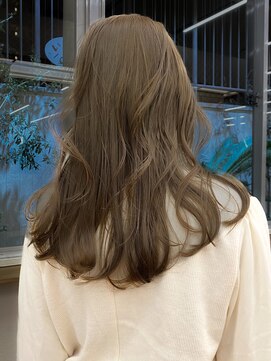 パークレーン アイス イヴェン(park lane ICI yeven) ブリーチなしダブルカラーレイヤーカットボブ縮毛矯正春カラー栄