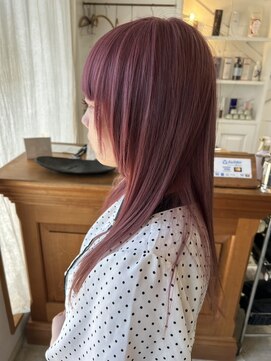 BRIDGE HAIR ピンクベージュ