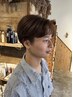 【メンズ★カットカラー】カット＋カラー＋トリートメント
