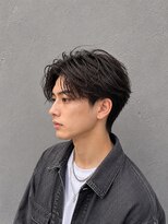 ラベルム バイ エーケー メンズ(La Belleme by AK for Men)&nbsp;毛流れセンターパート×ニュアンスパーマ