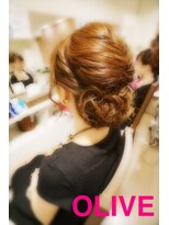 オリーブ(OLIVE)&nbsp;パーティヘア ★フィッシュボーンUP
