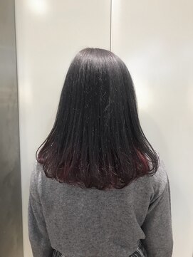 ヘアサロン ドット トウキョウ カラー 町田店(hair salon dot. tokyo color) レッドグレー【町田】