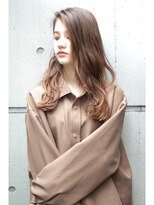 ヘアサロンM 新宿&nbsp;切りっぱなし☆アッシュブラウン