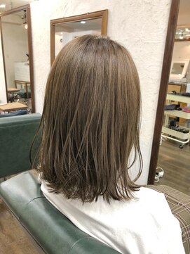 オロ(ORO) 【ORO】ボブ×アッシュベージュ　浅見