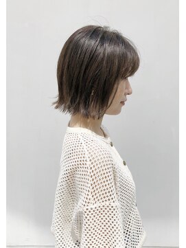 マッシュ(MASHU) ボブグレージュ　グレーベージュ◎30代40代50代