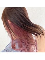 シャルム(Charme) ピンクインナーカラー