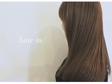 ヘアーイン(hair in)の雰囲気（１人ひとりの状態に合わせた本格ヘッドスパで芯から潤う美髪に。）